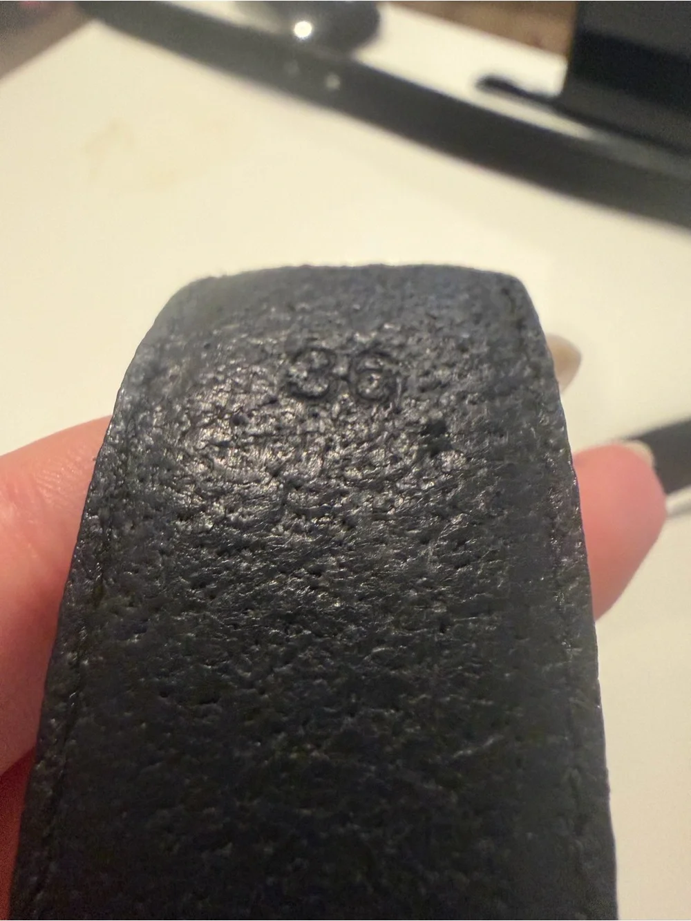 J. Crew Black Leather Belt with Silver Buckle